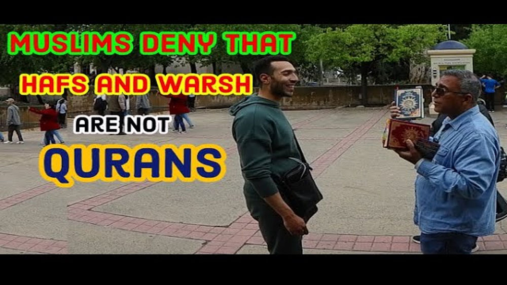 Muslims deny that Hafs and Warsh are not Qurans/BALBOA PARK